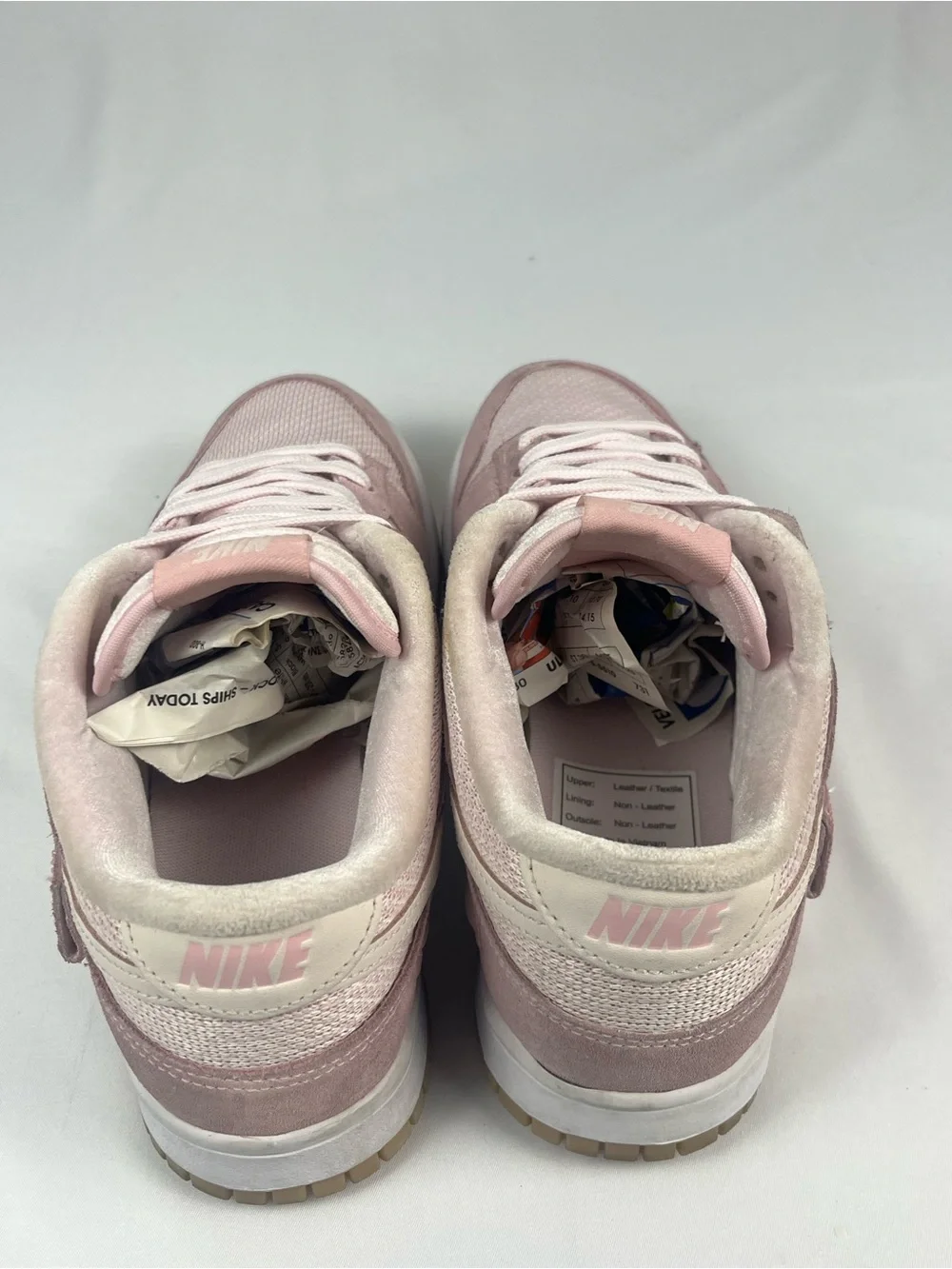 Nike Dunk Low Pink Foam Plum Eclipse Women’s Size 8 Sneakers DZ5318-640